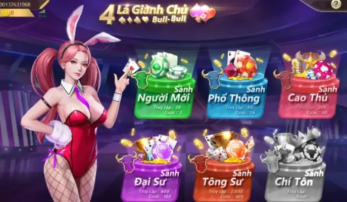 Các bàn chơi game bài tại BK8 đẹp mắt