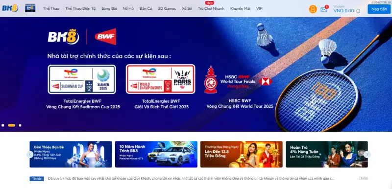 Đôi nét về nhà cái BK8