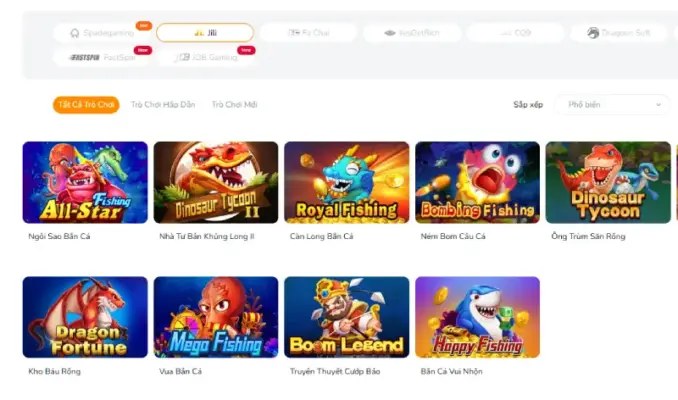 Game bắn cá BK8 đẹp mắt