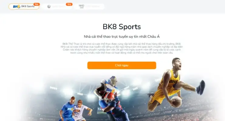 Nhà cung cấp game thể thao nổi tiếng tại BK8