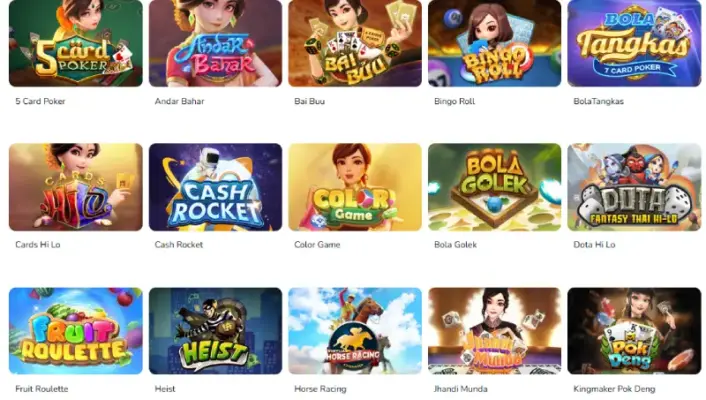 Nhiều game bài BK8 hấp dẫn